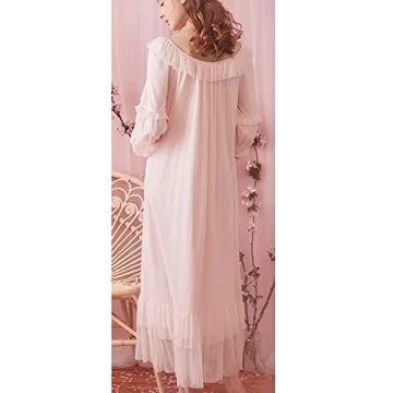 Vintage Victorian Nightgown - Luxurious Soft Sleepwear