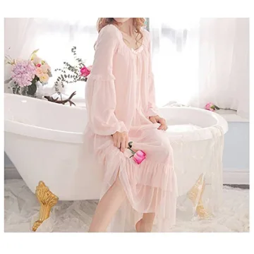 Vintage Victorian Nightgown - Luxurious Soft Sleepwear
