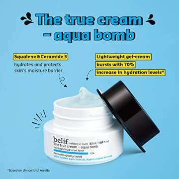 belif Aqua Bomb Duo | Lightweight Moisturizer for Skin