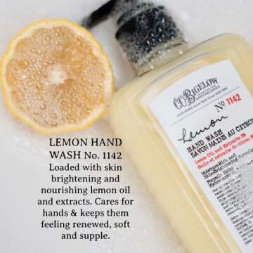 C.O. Bigelow Lemon Hand Wash - No. 1142 - 10fl oz - Moisturizing, Vegan and Gentle