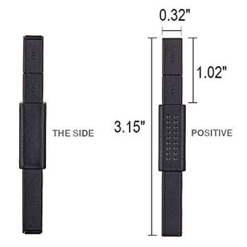 SILPECWEE 6Pcs Nail Art Magnetic Pen Set 3D Cat Eye Design Dual-Ended Magnet Wand Gel Nail Polish Magic Manicure DIY&Salon Tools