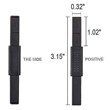 SILPECWEE 6Pcs Nail Art Magnetic Pen Set 3D Cat Eye Design Dual-Ended Magnet Wand Gel Nail Polish Magic Manicure DIY&Salon Tools