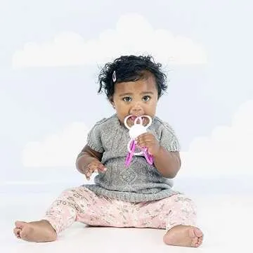 Manhattan Toy Zoo Winkel Bunny Rabbit Teether & Rattle