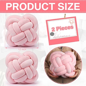 Decorative Flower Knot Pillows for Cozy Home Decor