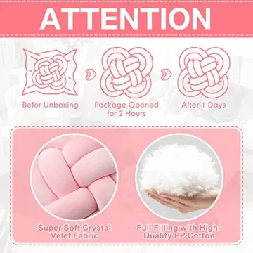 Decorative Flower Knot Pillows for Cozy Home Decor