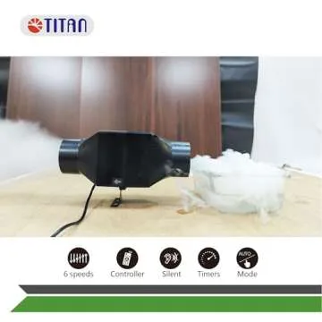 TITAN Air RV Ventilation Inline Fan - Smart Climate Control