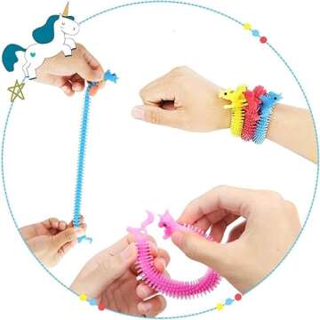 AMOR PRESENT 12PCS Stretchy Fidget Toys for Kids