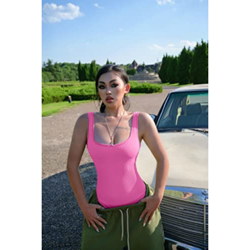 OQQ Women's 3 Piece Stylish Bodysuits for All Occasions