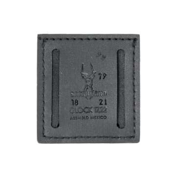 Safariland 79 Slimline Open Top Double Handgun Magazine Pouch (STX Black)