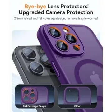 CANSHN Magnetic iPhone 16 Pro Max Case - Full Camera Protection