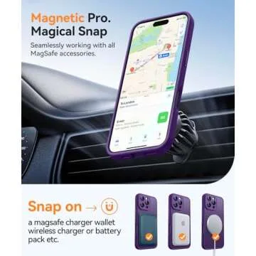 CANSHN Magnetic iPhone 16 Pro Max Case - Full Camera Protection
