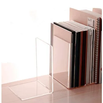 Stylish and Sturdy CY Craft Acrylic Bookends for Every Shelf