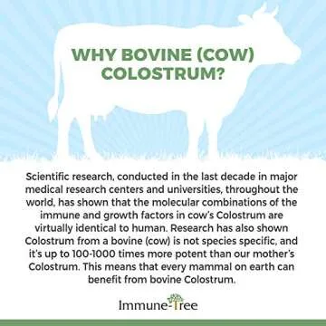 Immune-Tree Bovine Colostrum Powder - 120 Servings