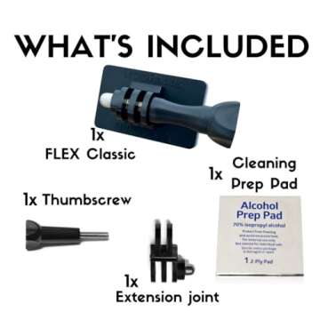 MotoRadds Flex Classic: The Ultimate Flexible Action Camera Mount for Motorcycles