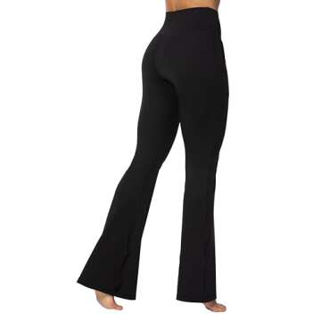 Sunzel Flare Leggings with Pockets for Ultimate Comfort