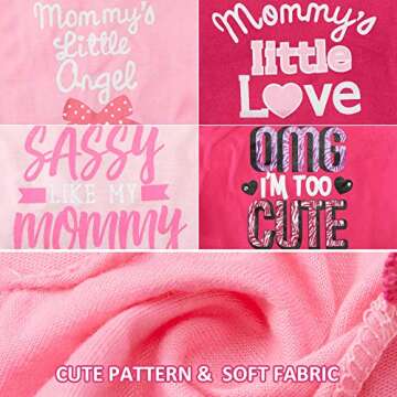 Weewooday 4 Piece Pink Dog Dress Set for Small Pets