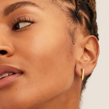 Milacolato 925 Sterling Silver Huggie Hoop Earrings for Women