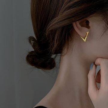 Milacolato 925 Sterling Silver Huggie Hoop Earrings for Women