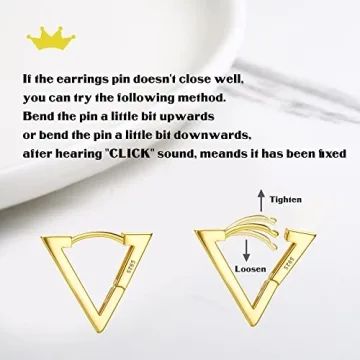 Milacolato 925 Sterling Silver Huggie Hoop Earrings for Women