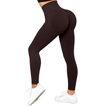 SUUKSESS Scrunch Butt Lifting Leggings for Women