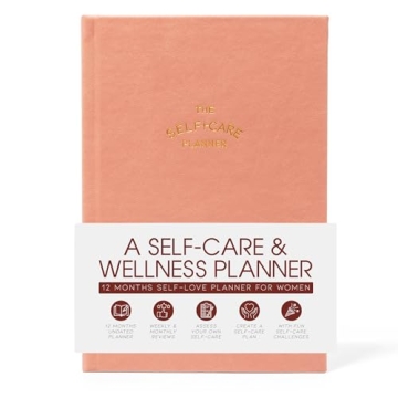 Empowered Self Care Planner - Undated 12 Month Wellness Journal for Women