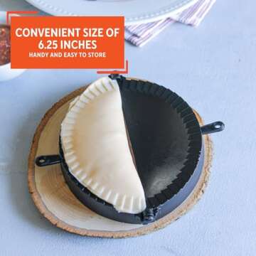 IMUSA Jumbo Empanada Mold for Perfect Homemade Pastries
