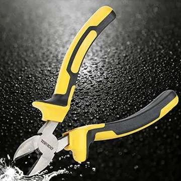 DOWELL 6 Inch Cutting Pliers - Durable Steel for Pros