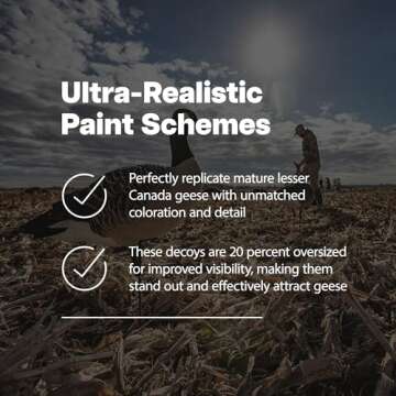 Avian X AXF Full Body Goose Decoys for Hunting