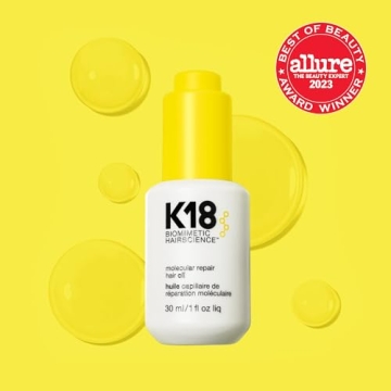 K18 Molecular Repair Hair Oil for Healthier, Stronger Hair