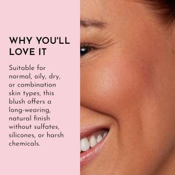 LAWLESS Make Me Blush Talc-Free Velvet Blush - Angel Suede - Premium Blush with Natural Ingredients to Moisturize and Nourish Skin While Imparting a Soft, Silky Finish - 0.18 oz