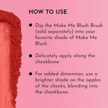 LAWLESS Make Me Blush Talc-Free Velvet Blush - Angel Suede - Premium Blush with Natural Ingredients to Moisturize and Nourish Skin While Imparting a Soft, Silky Finish - 0.18 oz