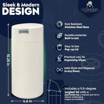 Extra Large Wipe Dispenser | Stylish Organizer for Any Room