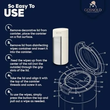 Extra Large Wipe Dispenser | Stylish Organizer for Any Room