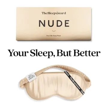 Premium 6A Mulberry Silk Sleep Mask for Light Blocking & Comfort