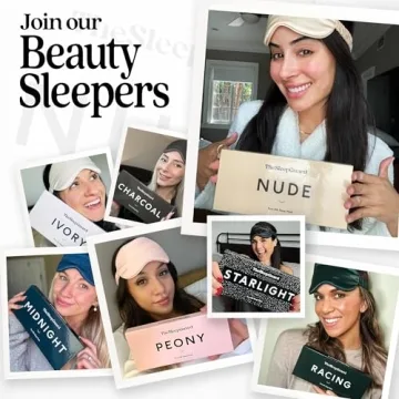 Premium 6A Mulberry Silk Sleep Mask for Light Blocking & Comfort