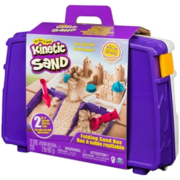 Kinetic Sand Folding Sandbox - Mess-Free Fun for Kids