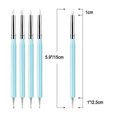 10Pcs Silicone Clay Sculpting Tool for Creative DIY Projects