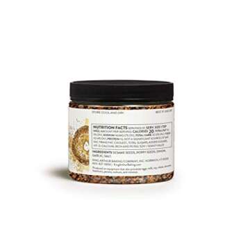 King Arthur, Everything Bagel Topping, Certified Kosher, 8 Ounces