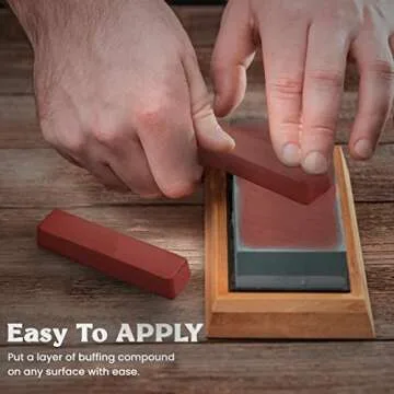 Drixet 4 Piece Polishing Compounds Kit for Easy Buffing