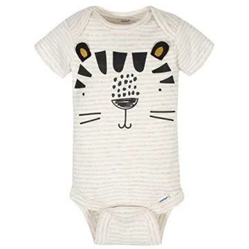 Baby Boy's 8-Pack Short Sleeve Onesies by Gerber
