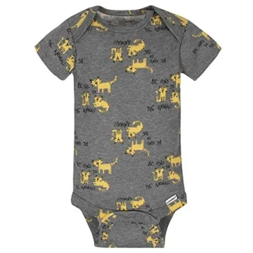 Baby Boy's 8-Pack Short Sleeve Onesies by Gerber