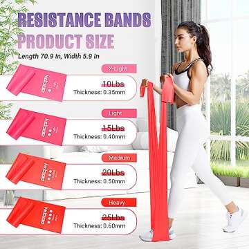 Resistance Bands for Women Fitness and Therapy