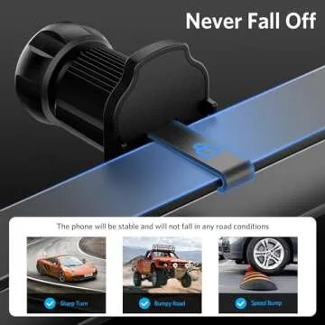 Wireless Car Charger, BESTEK 15W Fast Charging Auto Clamping Car Phone Holder with QC3.0 Car Charger, Air Vent Car Phone Mount Compatible with iPhone 15/14/13/12/X/8 Series, Samsung, LG,Google