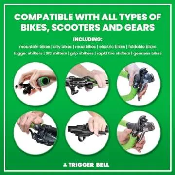 Ultimate Trigger Bell v6 - Safer Bike Bell Made in UK