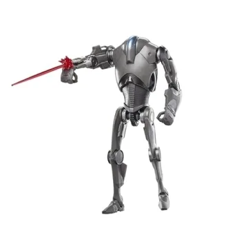 STAR WARS The Black Series Super Battle Droid 6 Inch Action Figure - Collectible Figure from Attack ...