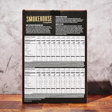 Smokehouse by Thoughtfully Holiday Ultimate Grilling Spice Seasoning Gift Set, Flavors Include Chili...