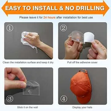 FUREEY Hat Racks for Stylish Storage & Display