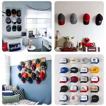 FUREEY Hat Racks for Stylish Storage & Display