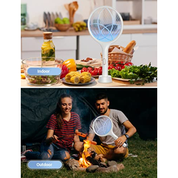 YISSVIC Rechargeable Electric Fly Swatter & Bug Zapper