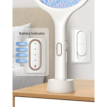 YISSVIC Rechargeable Electric Fly Swatter & Bug Zapper